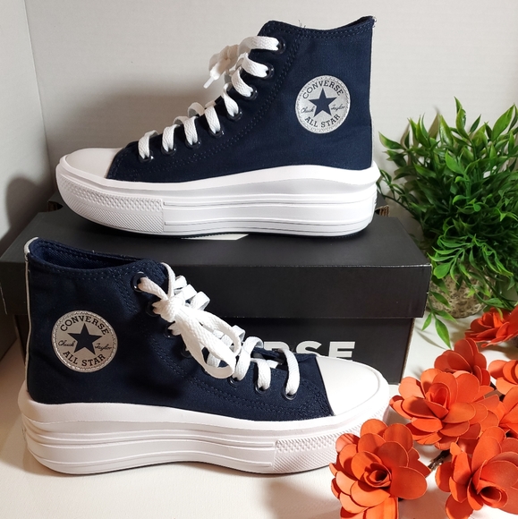Converse CTAS MOVE HI Platform WOMEN SZ  / 570261C - Picture 10 of 11